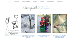 Desktop Screenshot of doingwheelies.com